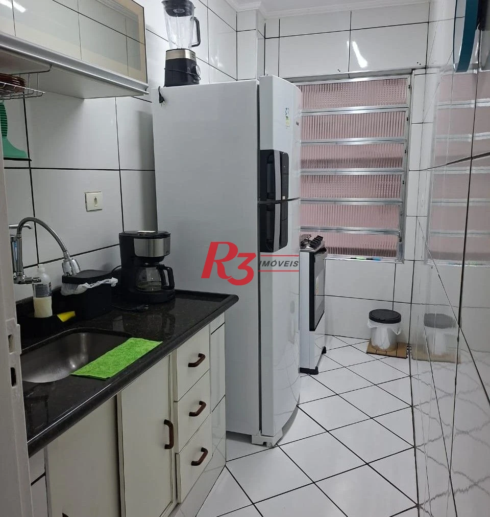 Apartamento com 1 dormitório para alugar, 46 m² por R$ 4.500,01/mês - Ponta da Praia - Santos/SP