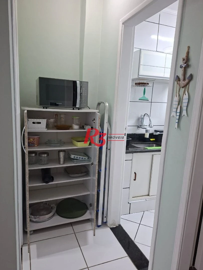 Apartamento com 1 dormitório para alugar, 46 m² por R$ 4.500,01/mês - Ponta da Praia - Santos/SP