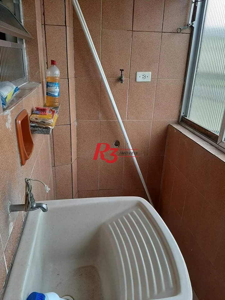 Apartamento com 2 dormitórios à venda, 86 m² por R$ 360.000,00 - Boqueirão - Santos/SP