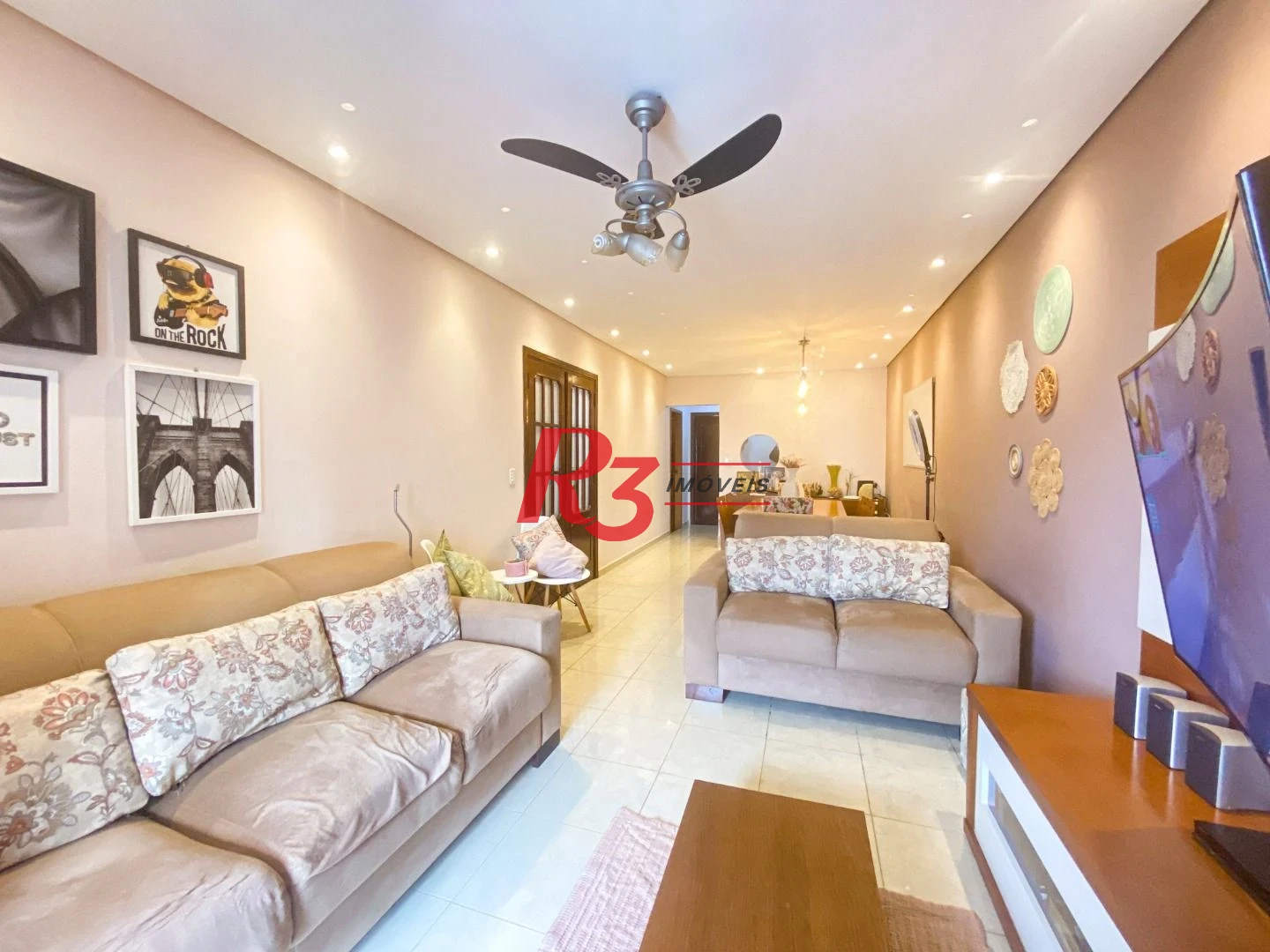 Apartamento à venda, 98 m² por R$ 600.000,00 - Marapé - Santos/SP