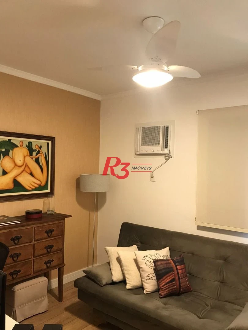 Apartamento com 2 dormitórios à venda, 85 m² - Gonzaga - Santos/SP