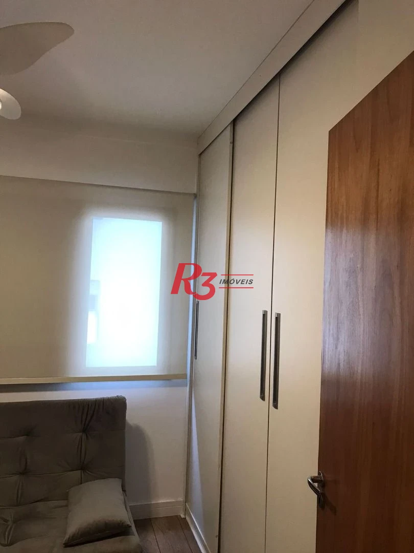 Apartamento com 2 dormitórios à venda, 85 m² - Gonzaga - Santos/SP