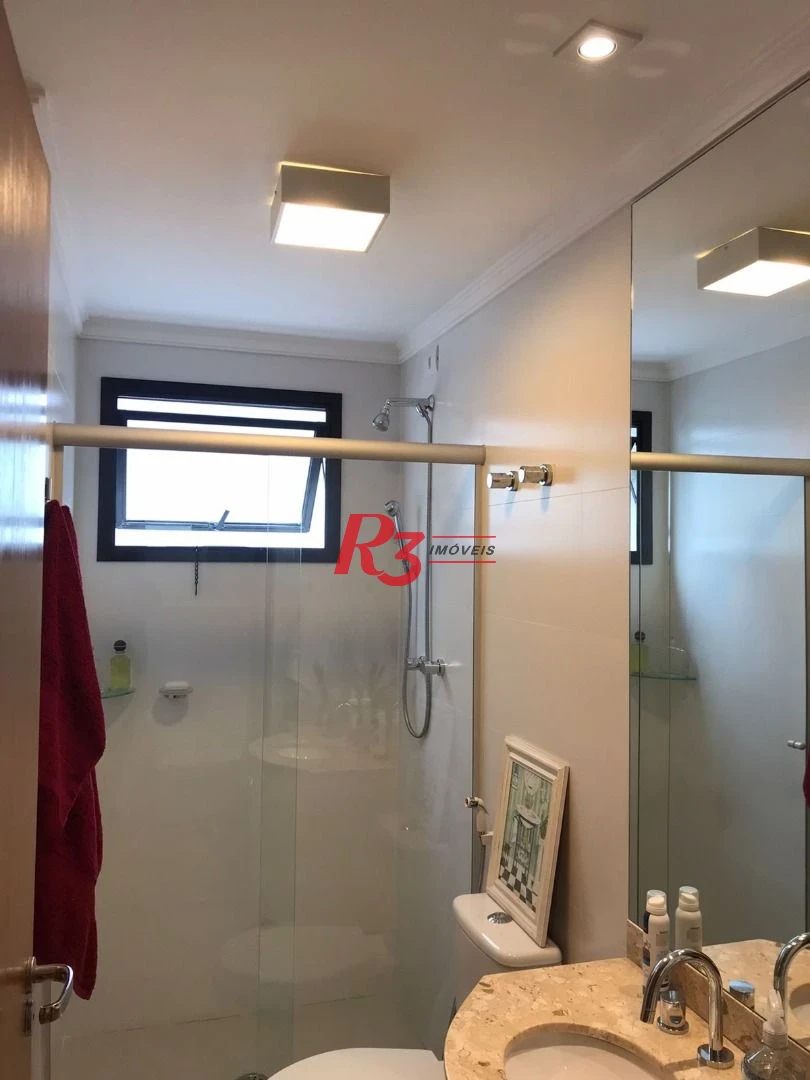 Apartamento com 2 dormitórios à venda, 85 m² - Gonzaga - Santos/SP