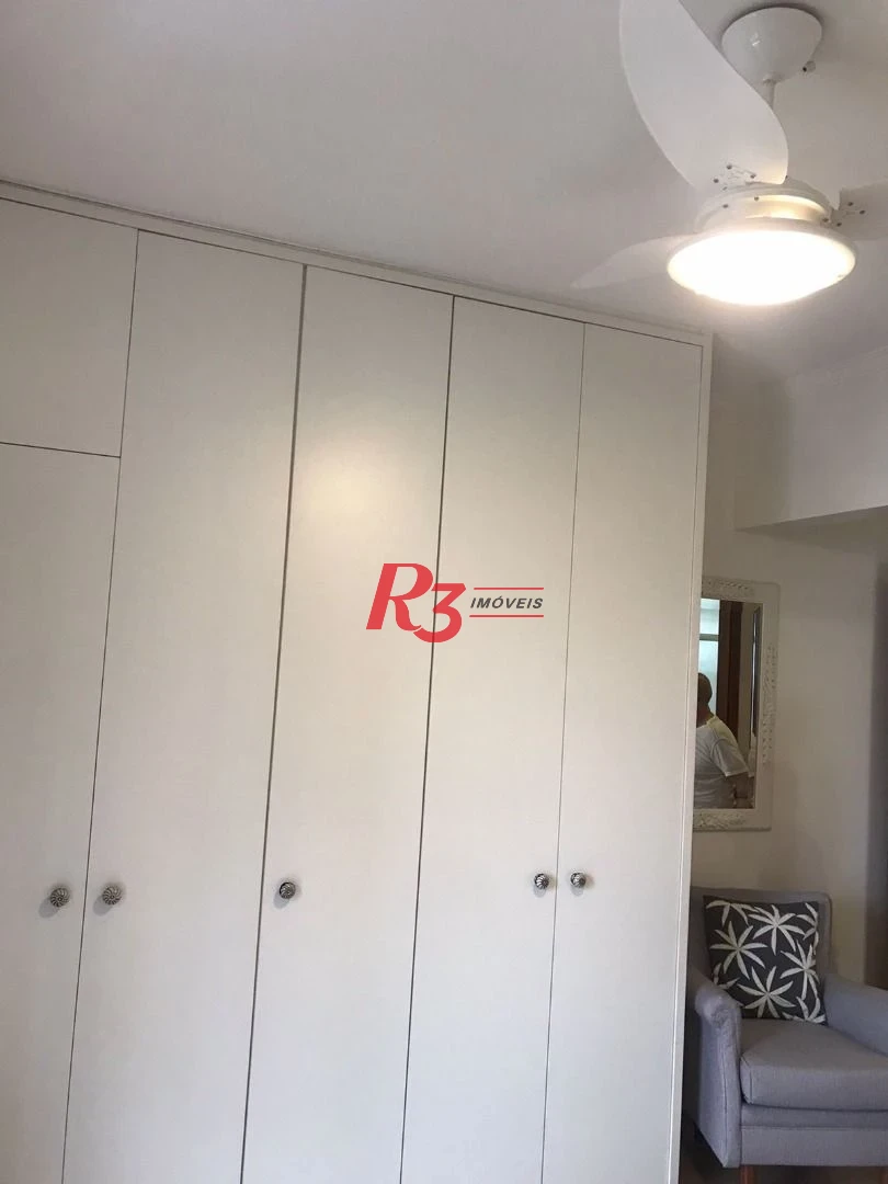 Apartamento com 2 dormitórios à venda, 85 m² - Gonzaga - Santos/SP