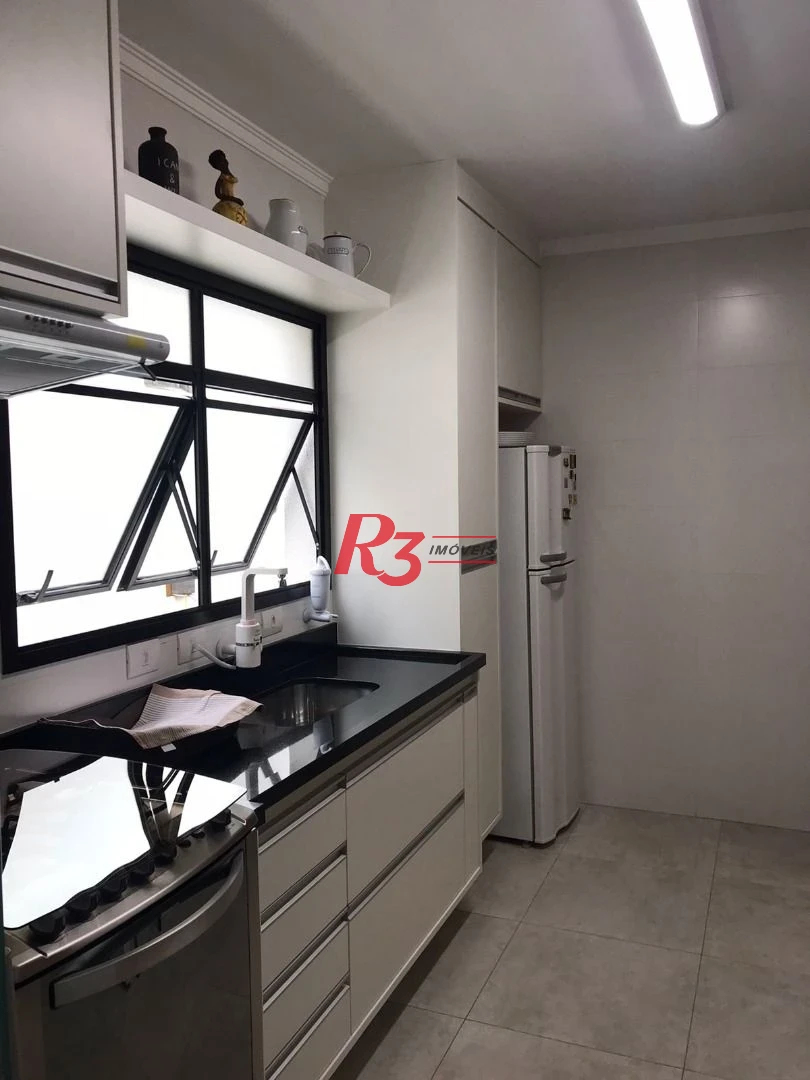 Apartamento com 2 dormitórios à venda, 85 m² - Gonzaga - Santos/SP