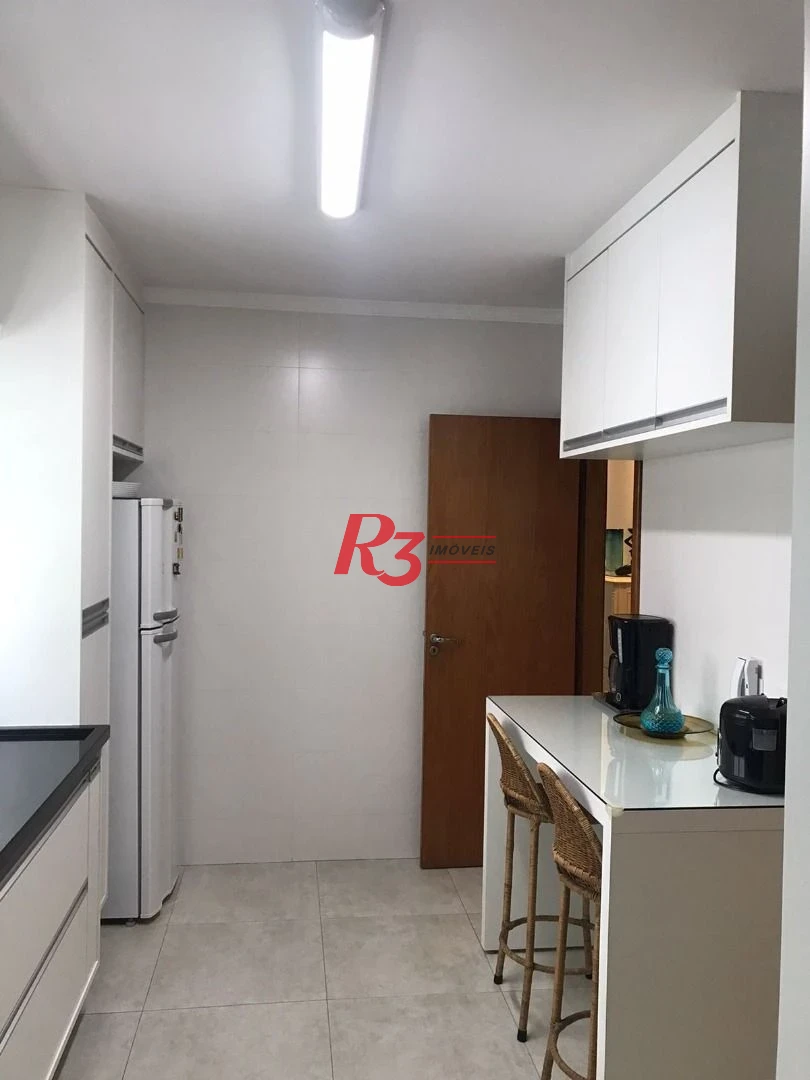 Apartamento com 2 dormitórios à venda, 85 m² - Gonzaga - Santos/SP