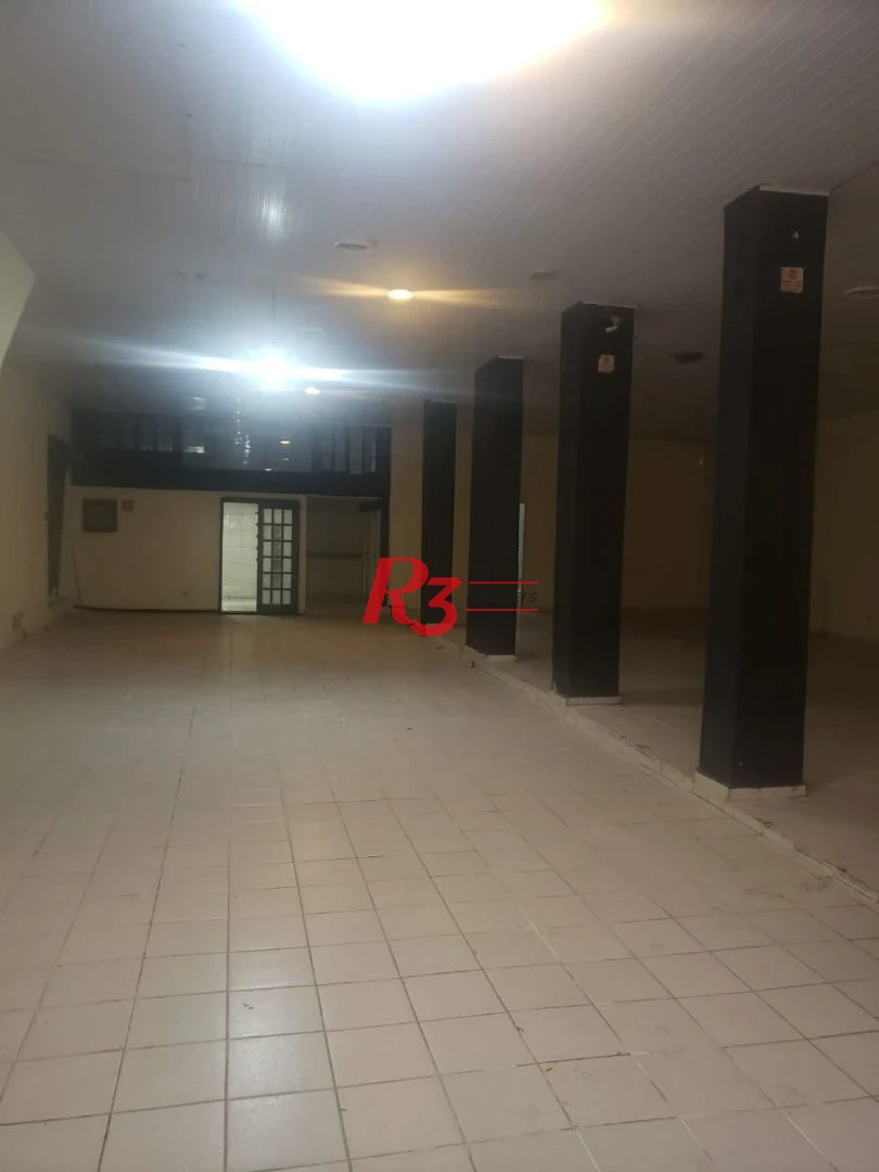 Ampla loja comercial para alugar, 520m², Encruzilhada- Santos/SP