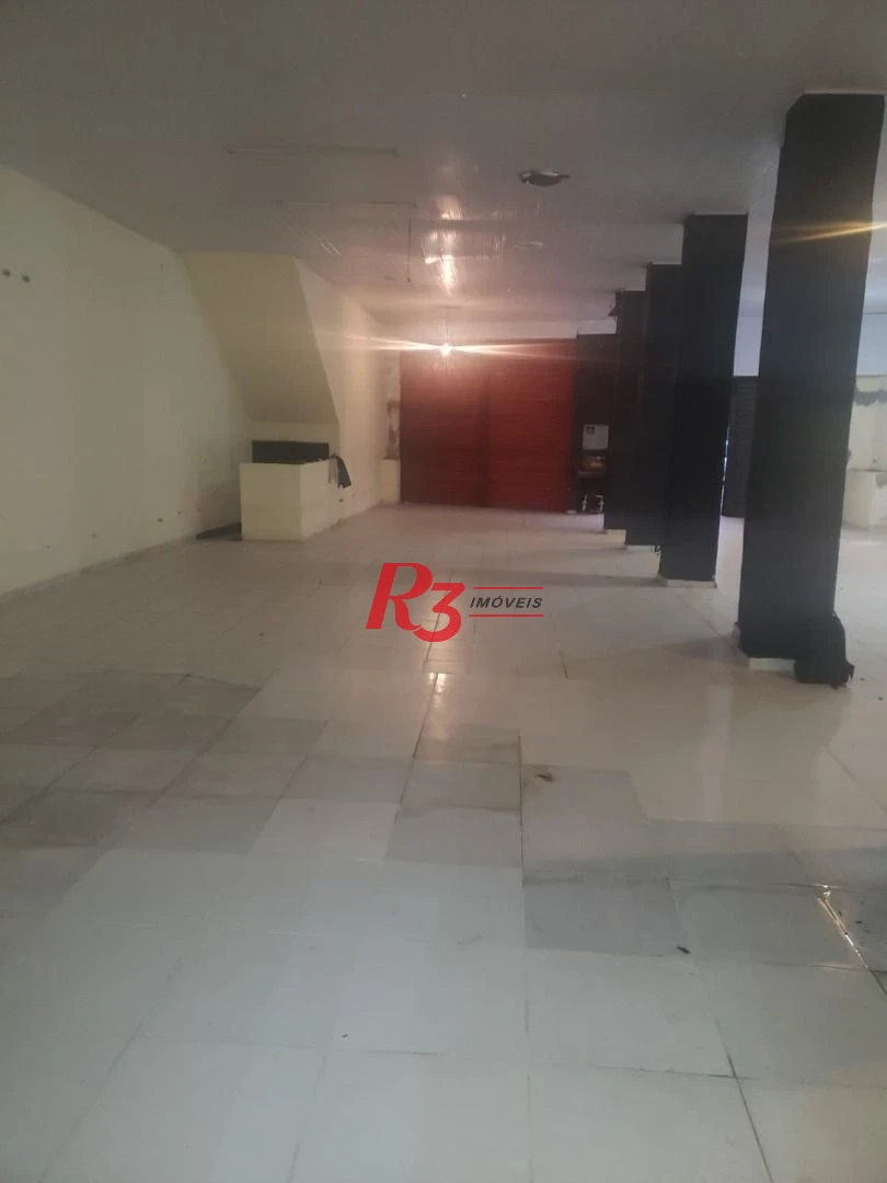 Ampla loja comercial para alugar, 520m², Encruzilhada- Santos/SP
