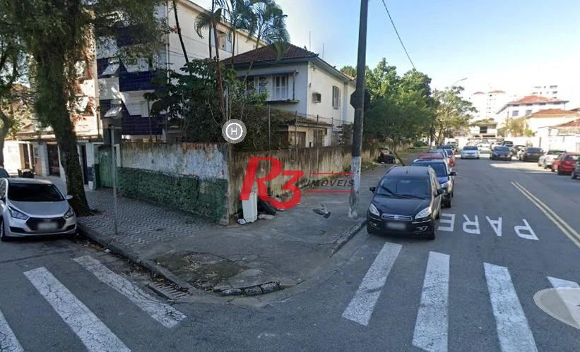 Terreno à venda, 525 m² - Campo Grande - Santos/SP