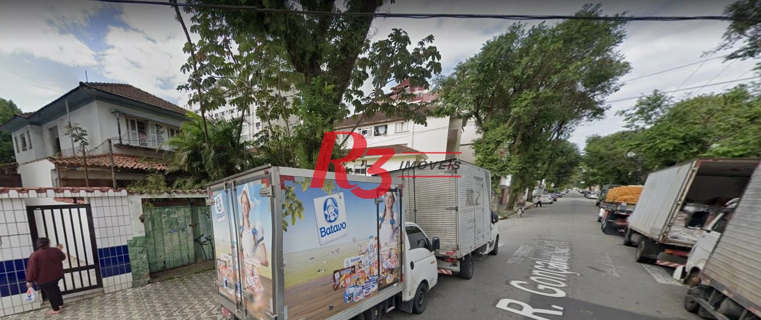 Terreno à venda, 525 m² - Campo Grande - Santos/SP
