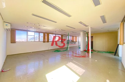Sala à venda, 152 m² - Centro - Santos/SP
