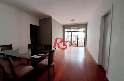 Apartamento com 02 dormitórios à venda , 125 m2 - Pompeia -Santos