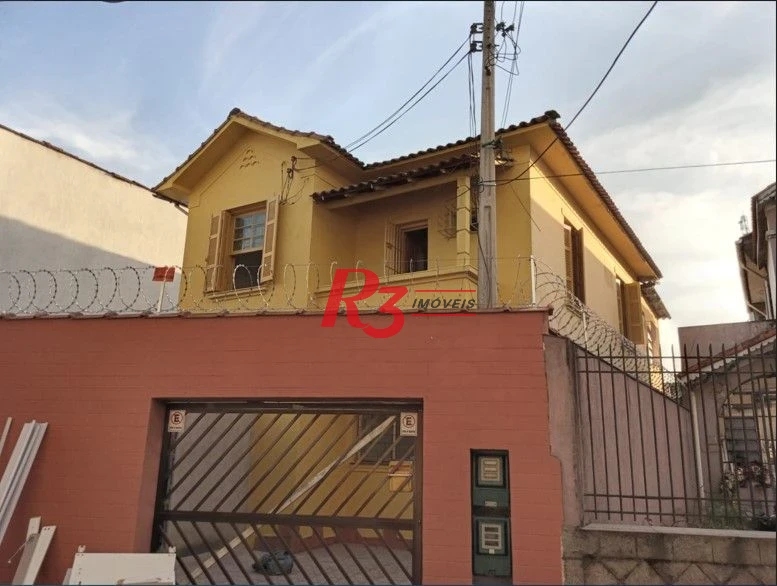 Sobrado com 3 dormitórios, 218 m² - venda por R$ 1.500.000,00 ou aluguel por R$ 7.880,50/mês - Vila Matias - Santos/SP