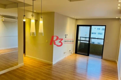 Apartamento com 3 dormitórios à venda, 102 m² por R$ 745.000,00 - Embaré - Santos/SP