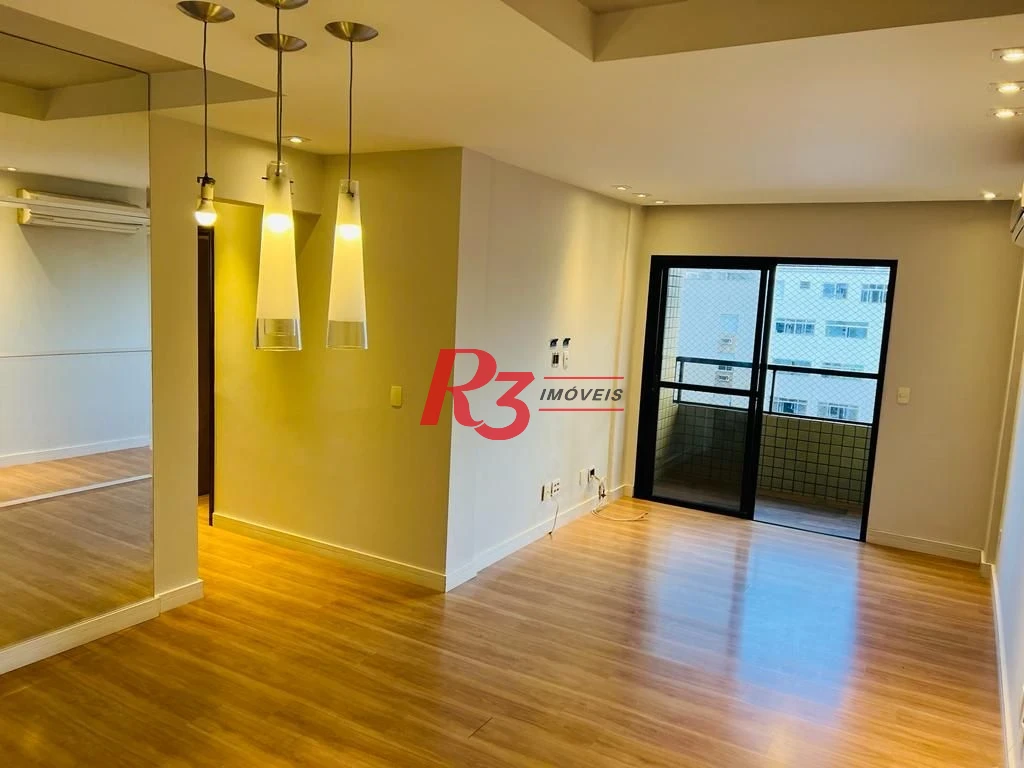 Apartamento com 3 dormitórios à venda, 102 m² por R$ 745.000,00 - Embaré - Santos/SP