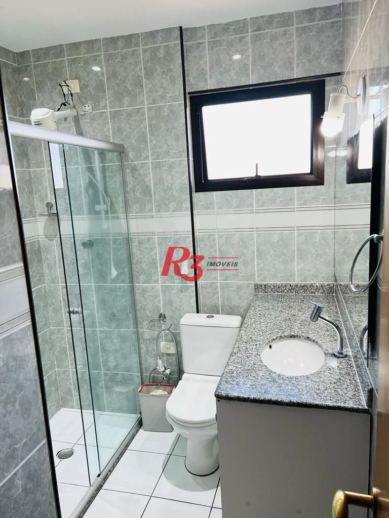 Apartamento com 3 dormitórios à venda, 102 m² por R$ 745.000,00 - Embaré - Santos/SP