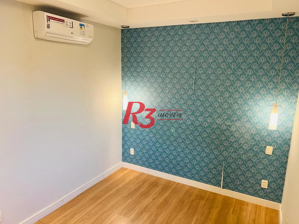 Apartamento com 3 dormitórios à venda, 102 m² por R$ 745.000,00 - Embaré - Santos/SP