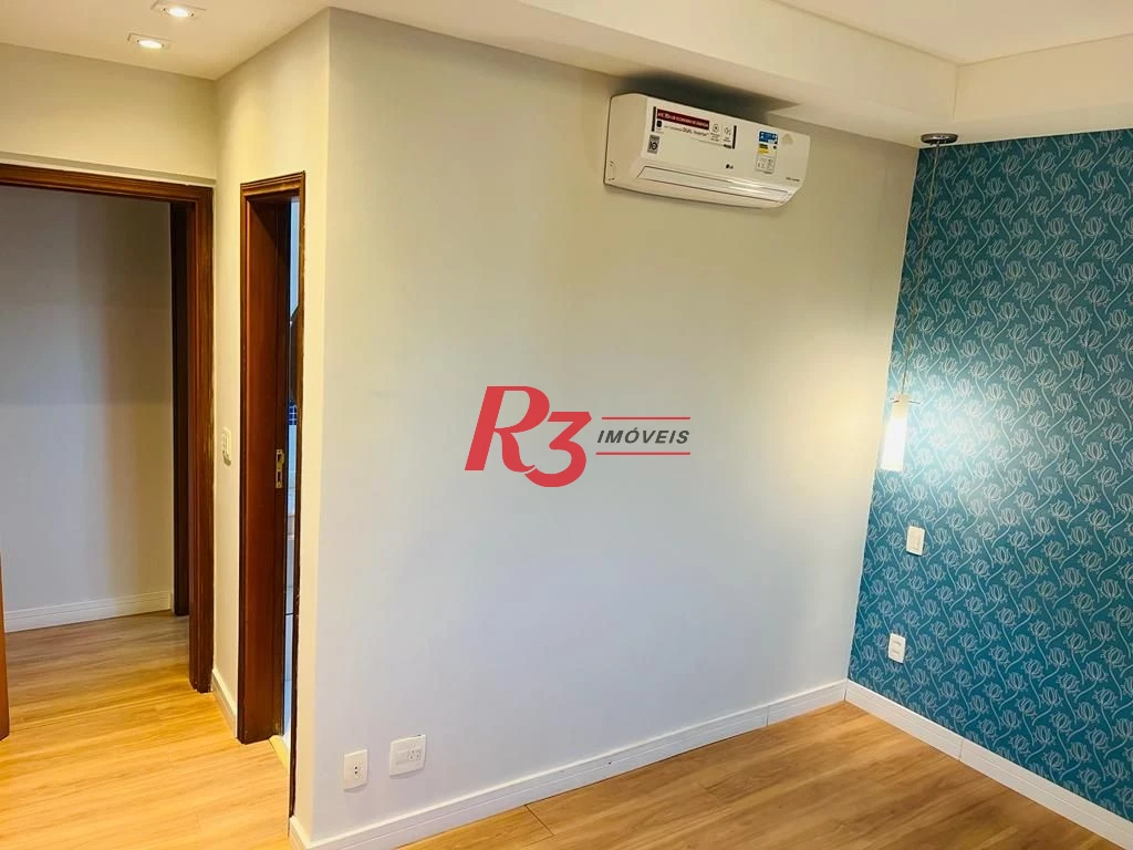 Apartamento com 3 dormitórios à venda, 102 m² por R$ 745.000,00 - Embaré - Santos/SP