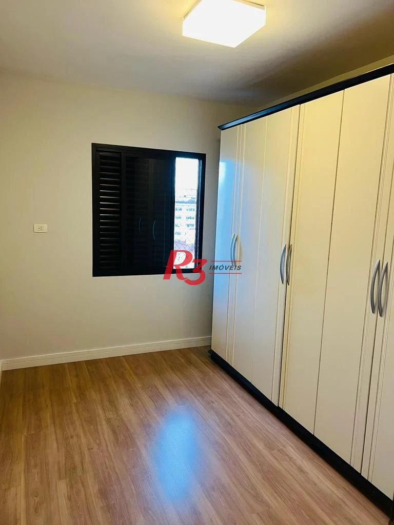 Apartamento com 3 dormitórios à venda, 102 m² por R$ 745.000,00 - Embaré - Santos/SP