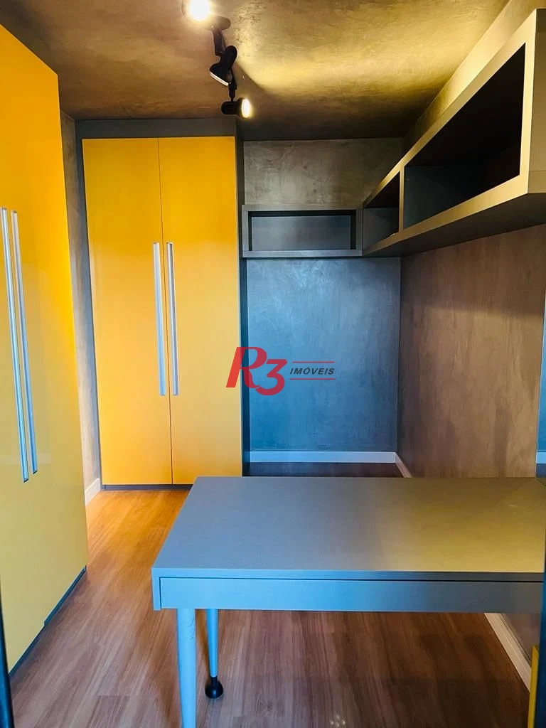 Apartamento com 3 dormitórios à venda, 102 m² por R$ 745.000,00 - Embaré - Santos/SP