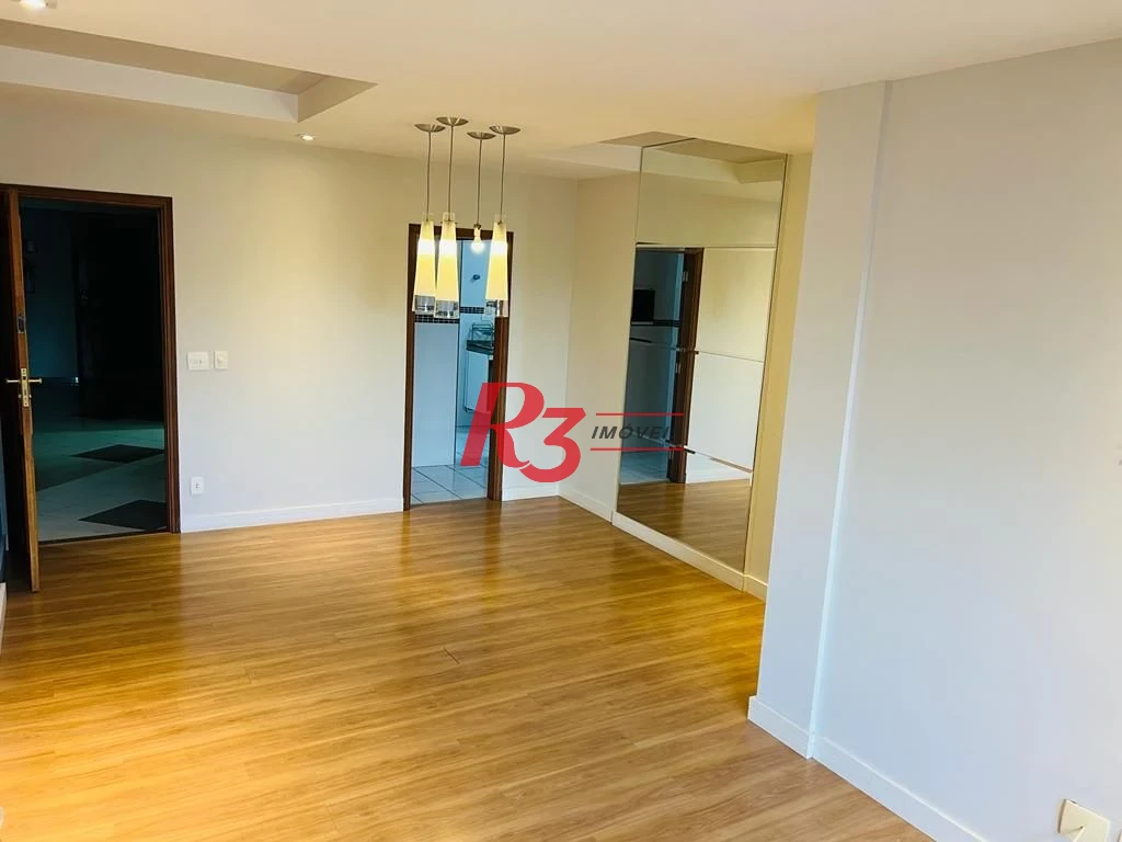 Apartamento com 3 dormitórios à venda, 102 m² por R$ 745.000,00 - Embaré - Santos/SP