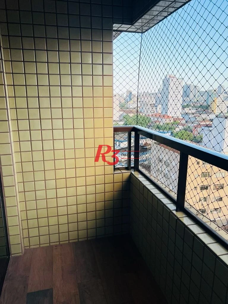 Apartamento com 3 dormitórios à venda, 102 m² por R$ 745.000,00 - Embaré - Santos/SP