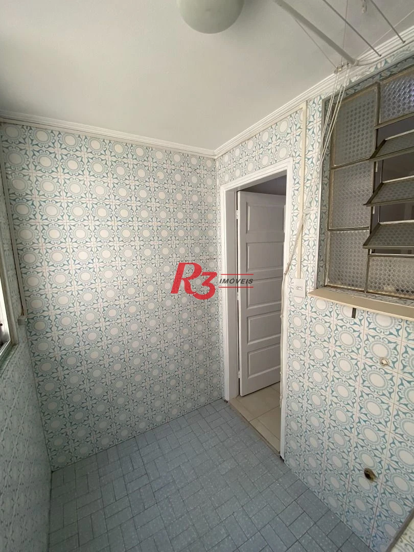 Apartamento à venda, 2 dorm, garagem fechada, Campo Grande, Santos SP