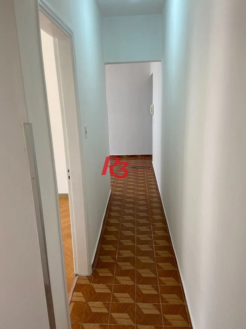 Apartamento à venda, 2 dorm, garagem fechada, Campo Grande, Santos SP
