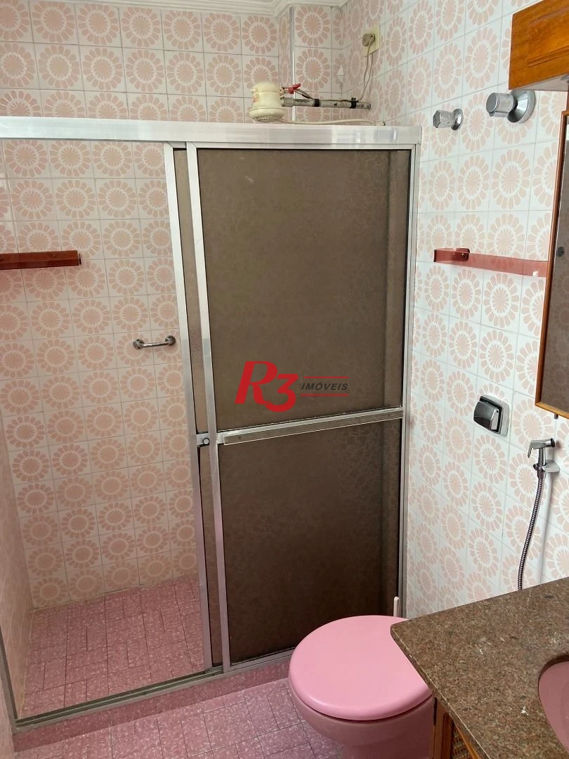 Apartamento à venda, 2 dorm, garagem fechada, Campo Grande, Santos SP