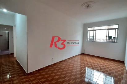 Apartamento à venda, 2 dorm, garagem fechada, Campo Grande, Santos SP