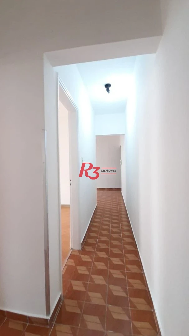 Apartamento à venda, 2 dorm, garagem fechada, Campo Grande, Santos SP