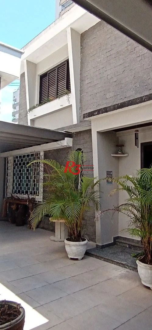 Casa com 4 dormitórios à venda, 420 m² por R$ 3.200.000,00 - Ponta da Praia - Santos/SP