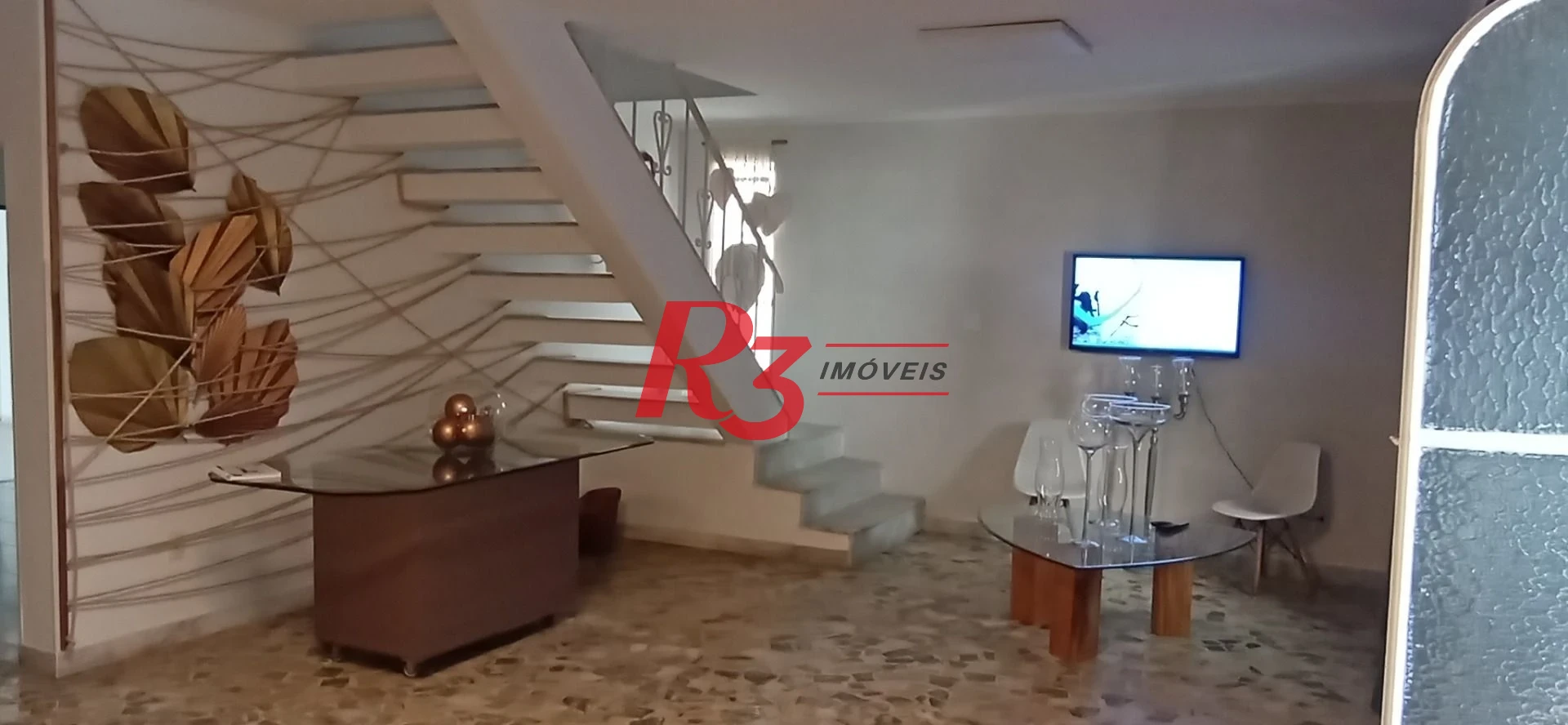 Casa com 4 dormitórios à venda, 420 m² por R$ 3.200.000,00 - Ponta da Praia - Santos/SP