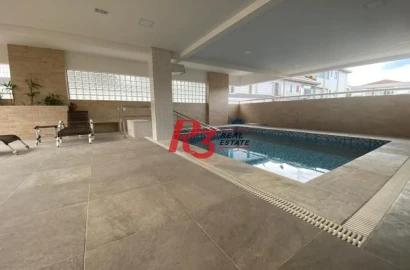 Apartamento com 2 dormitórios à venda, 73 m² - Vila Belmiro - Santos/SP