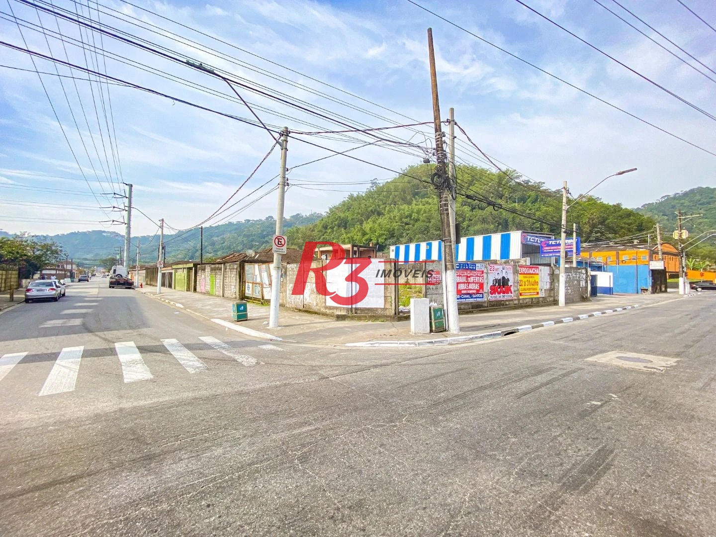 Terreno à venda, 578 m² por R$ 2.000.000,00 - Chico de Paula - Santos/SP