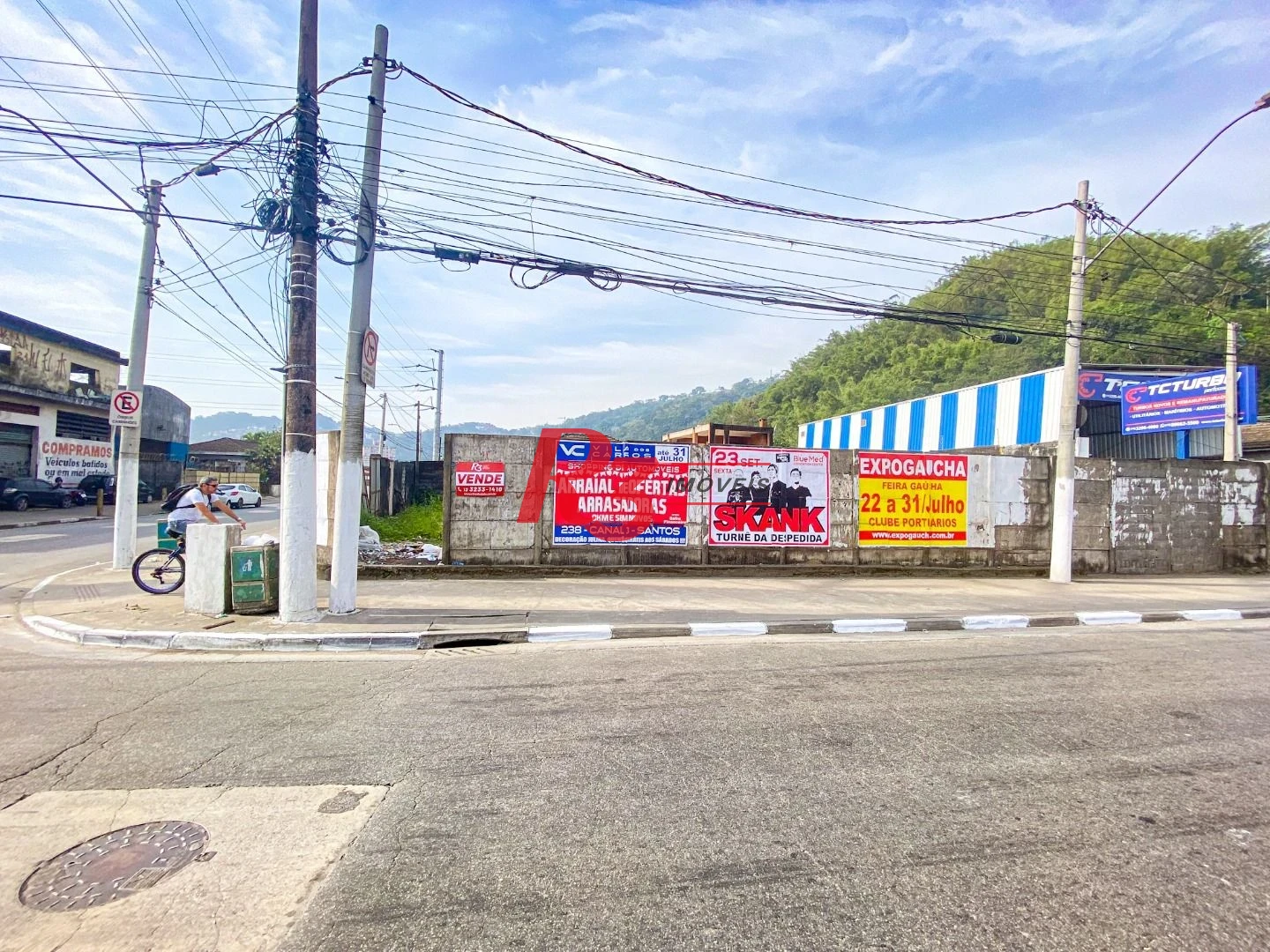Terreno à venda, 578 m² por R$ 2.000.000,00 - Chico de Paula - Santos/SP