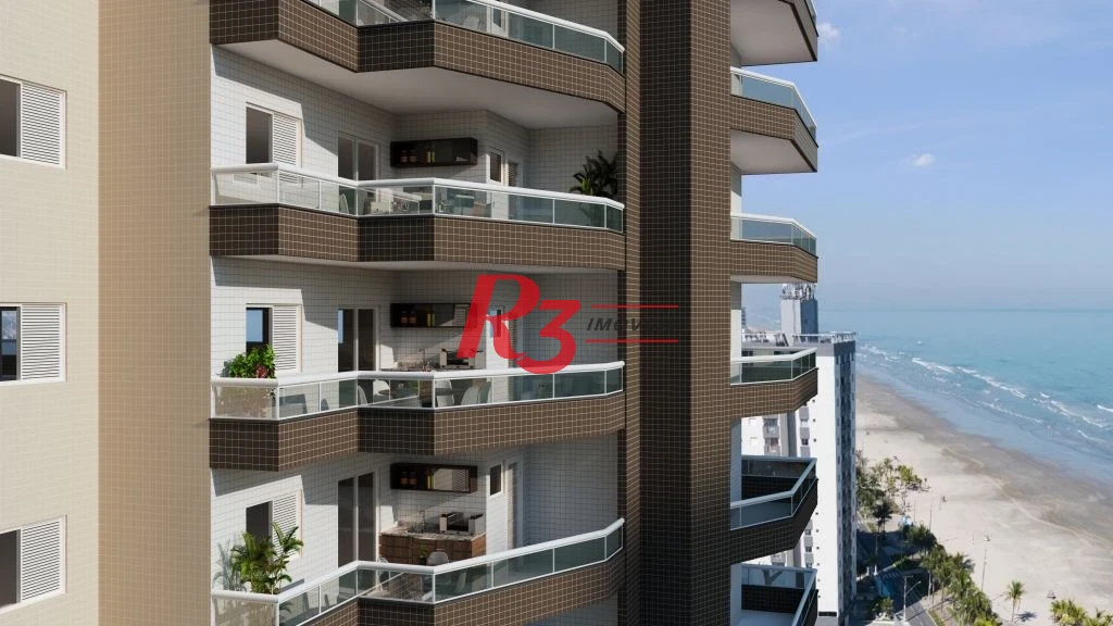 Apartamento com 2 dormitórios à venda, 74 m² por R$ 552.767,00 - Jardim Real - Praia Grande/SP