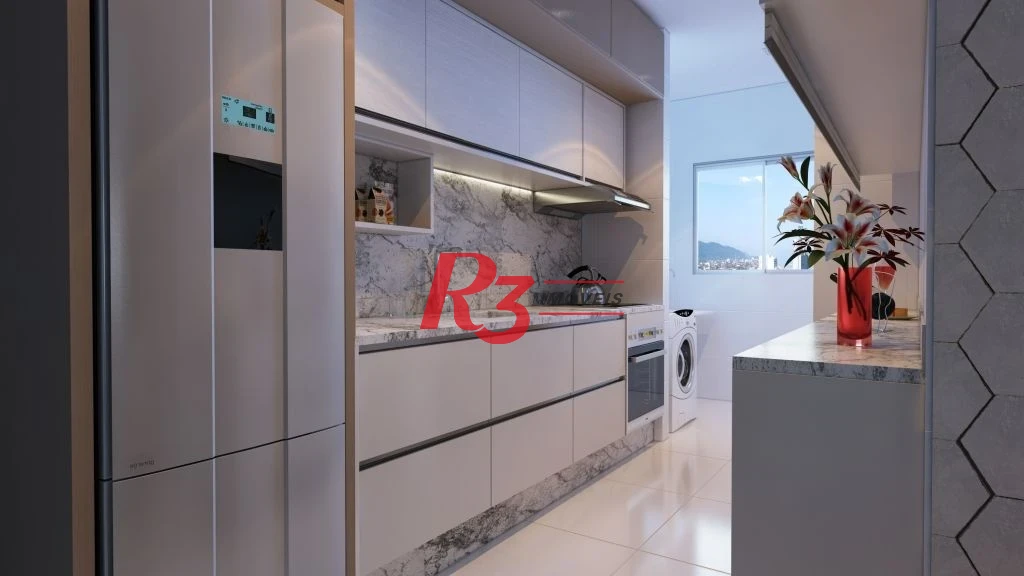 Apartamento com 2 dormitórios à venda, 74 m² por R$ 552.767,00 - Jardim Real - Praia Grande/SP