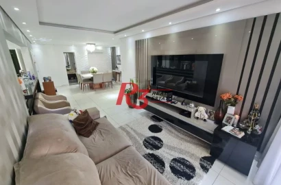 Apartamento com 3 dormitórios à venda, 142 m² por R$ 960.000,00 - Vila Guilhermina - Praia Grande/SP