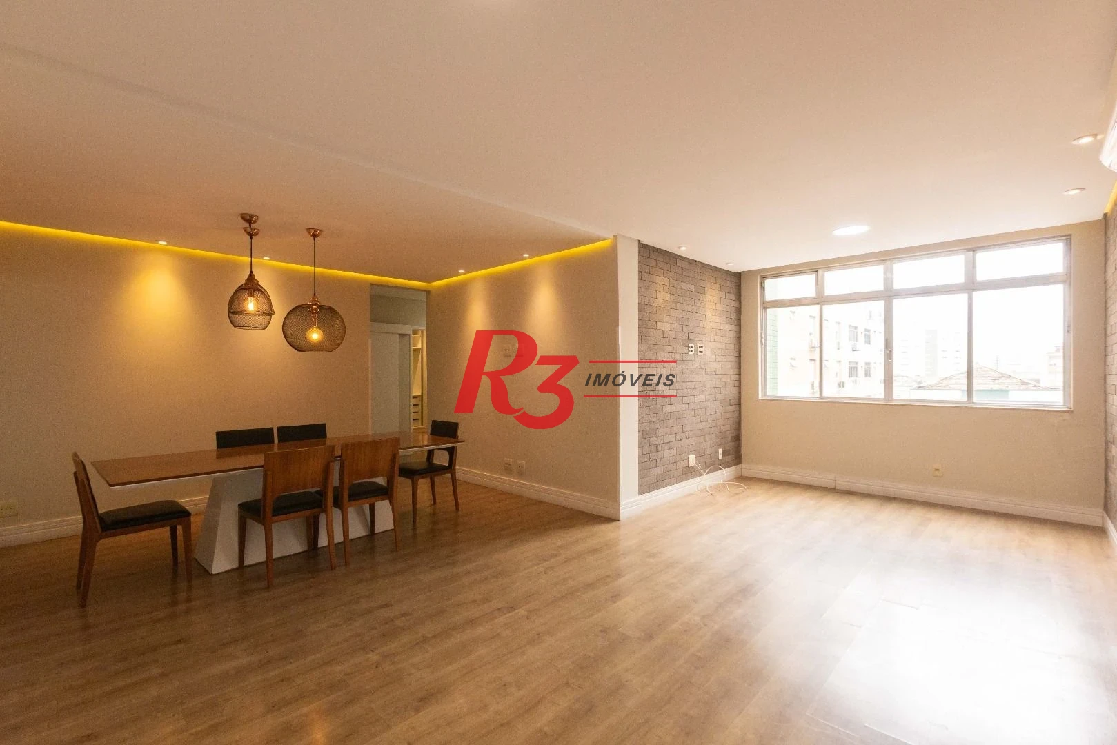 Apartamento com 3 dormitórios para alugar, 130 m² por R$ 6.991,46/mês - Embaré - Santos/SP
