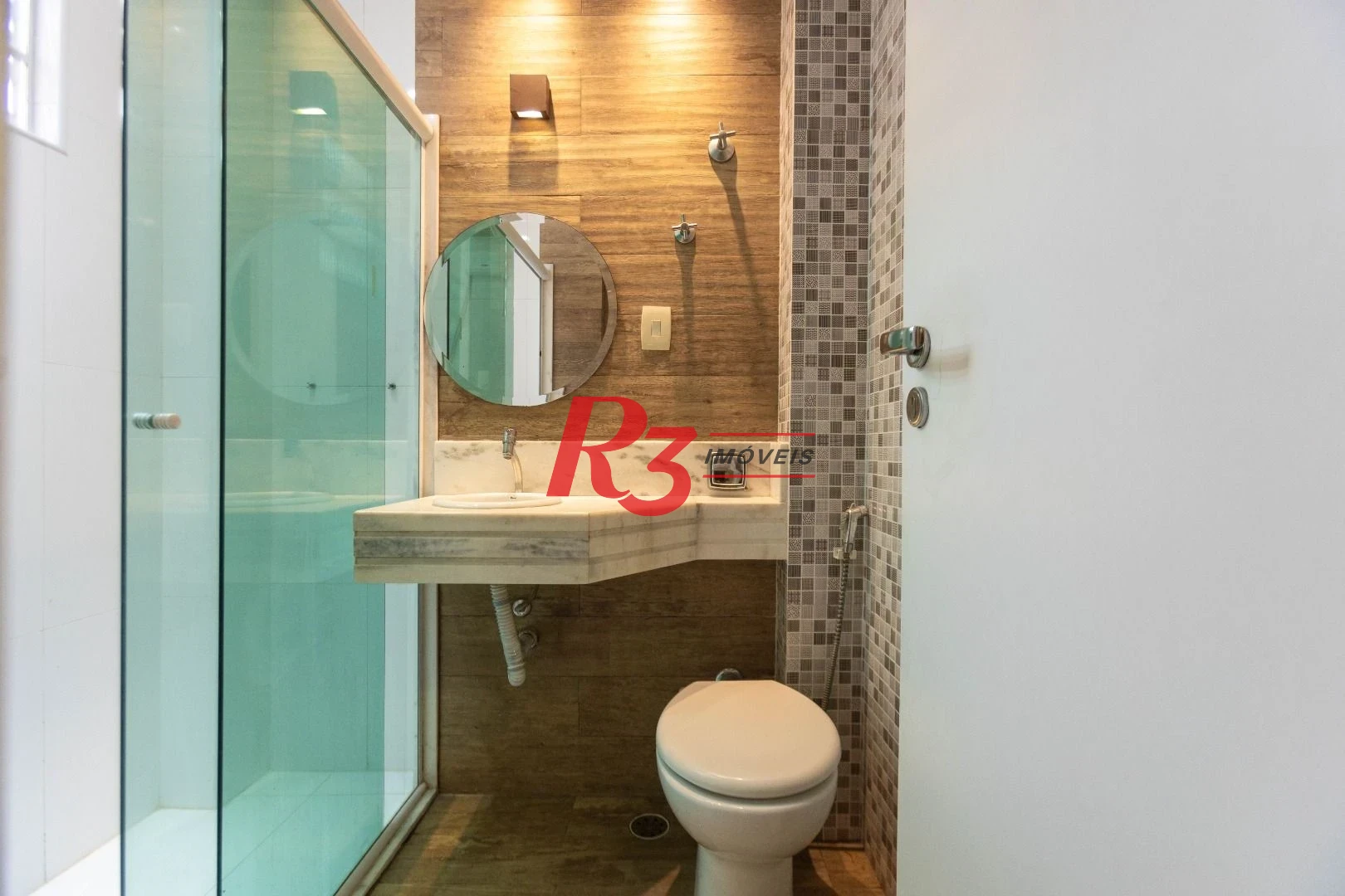Apartamento com 3 dormitórios para alugar, 130 m² por R$ 6.991,46/mês - Embaré - Santos/SP