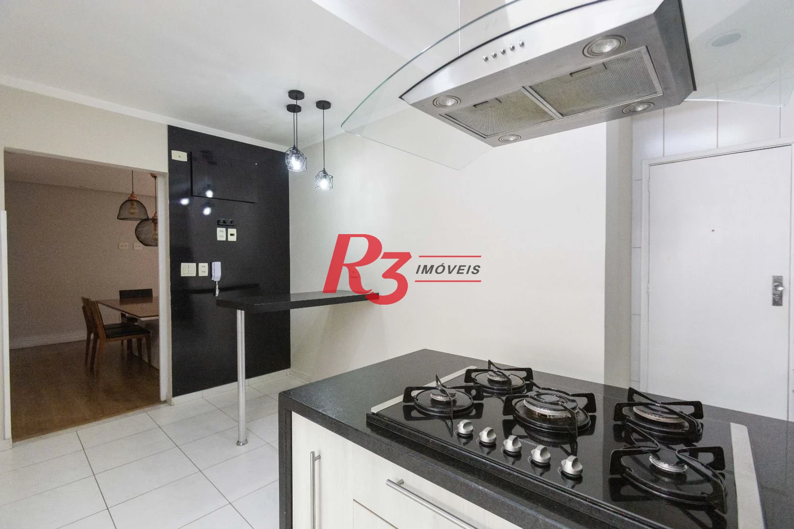 Apartamento com 3 dormitórios para alugar, 130 m² por R$ 6.991,46/mês - Embaré - Santos/SP