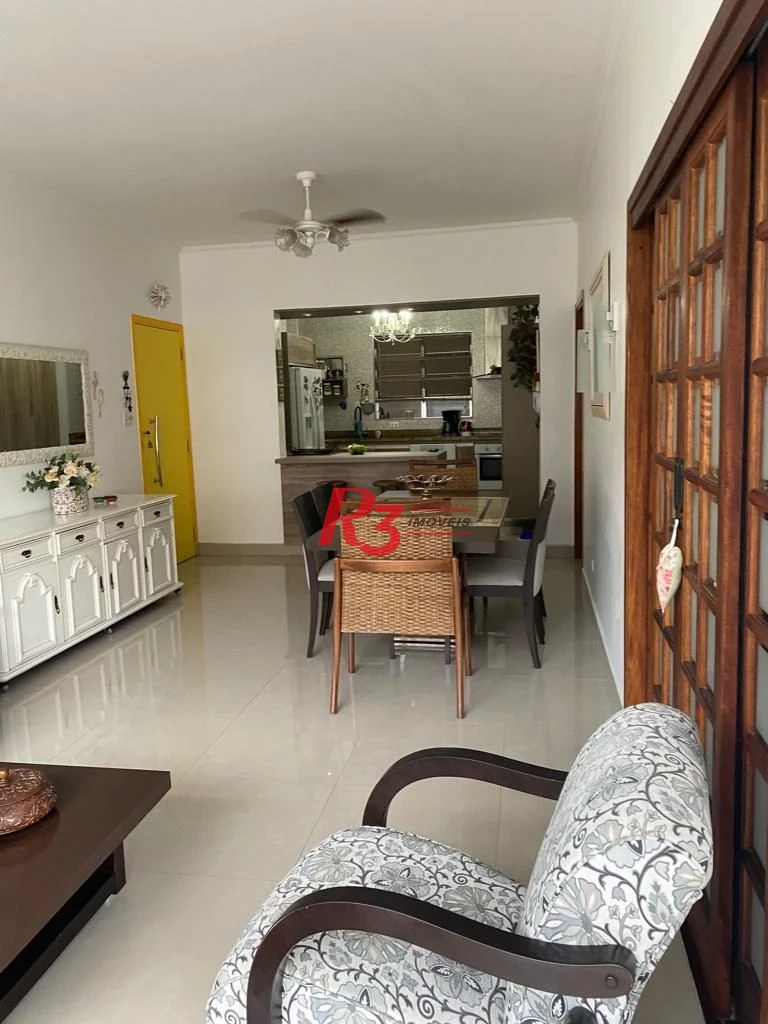 Apartamento com 3 dormitórios à venda, 140 m² - Boqueirão - Santos/SP