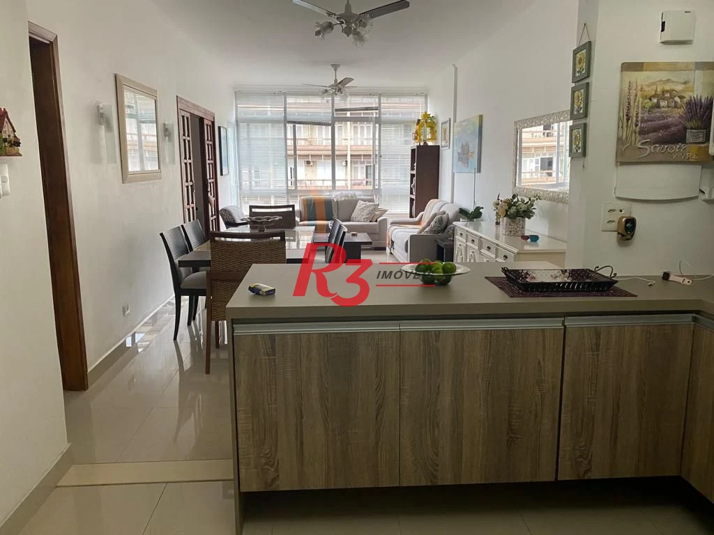Apartamento com 3 dormitórios à venda, 140 m² - Boqueirão - Santos/SP
