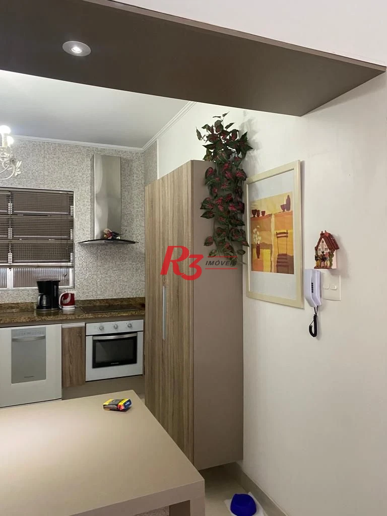 Apartamento com 3 dormitórios à venda, 140 m² - Boqueirão - Santos/SP