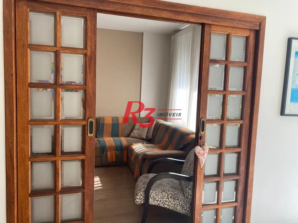 Apartamento com 3 dormitórios à venda, 140 m² - Boqueirão - Santos/SP