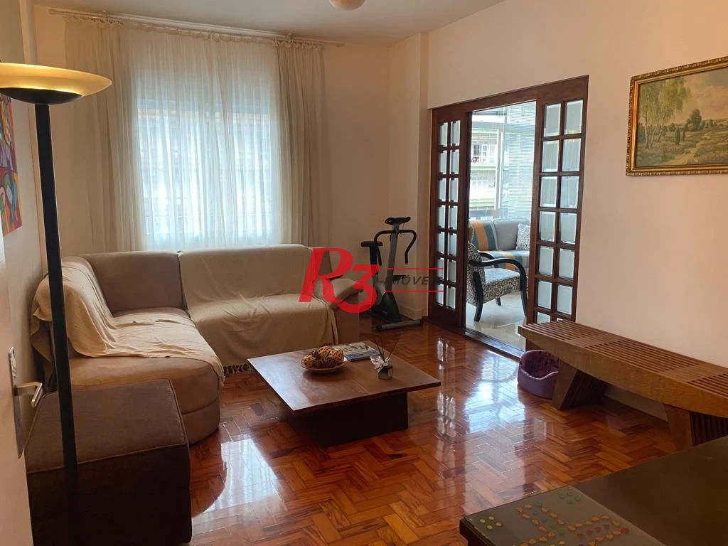 Apartamento com 3 dormitórios à venda, 140 m² - Boqueirão - Santos/SP