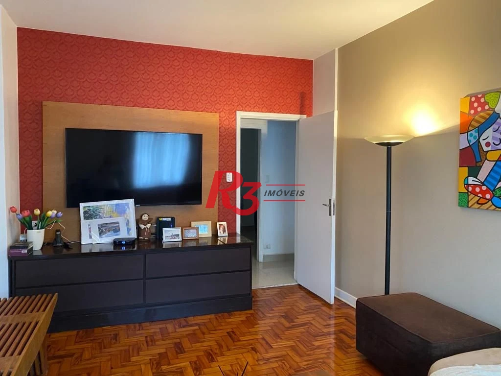 Apartamento com 3 dormitórios à venda, 140 m² - Boqueirão - Santos/SP