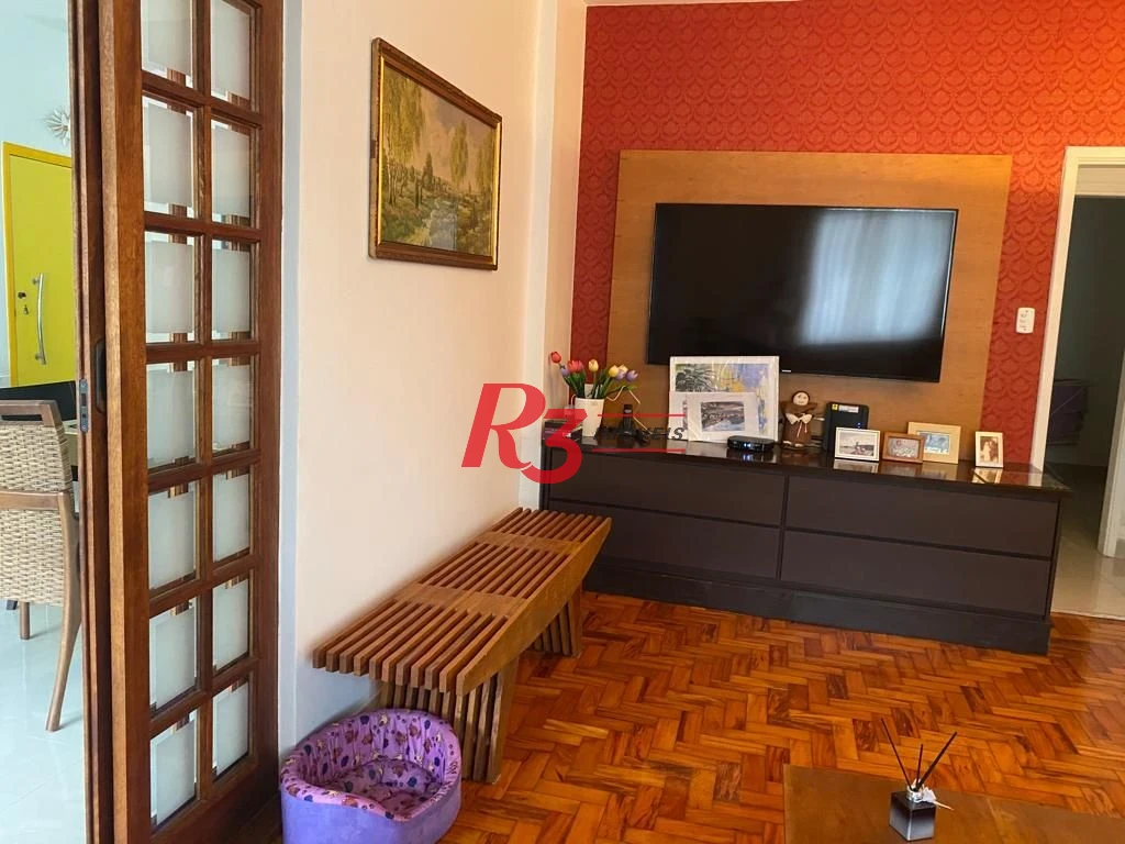 Apartamento com 3 dormitórios à venda, 140 m² - Boqueirão - Santos/SP