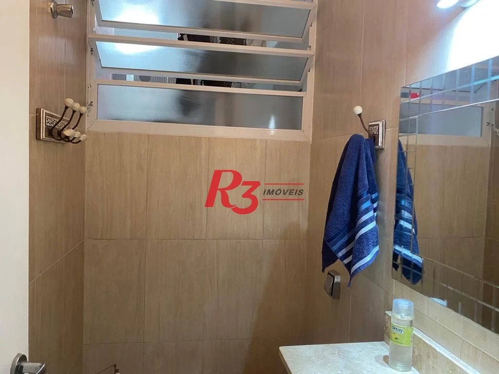 Apartamento com 3 dormitórios à venda, 140 m² - Boqueirão - Santos/SP